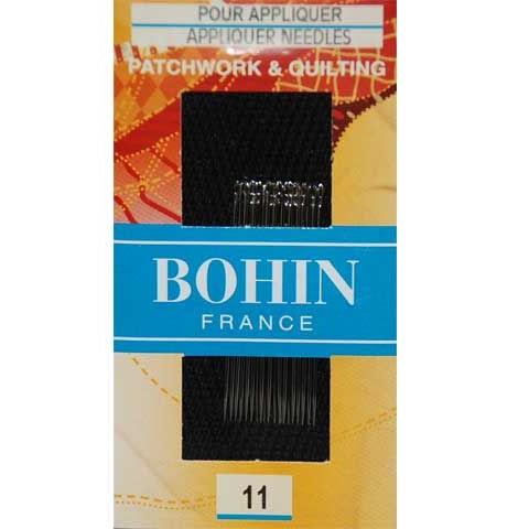 AGUJA BOHIN APLIQUE Nº 11 (x20)